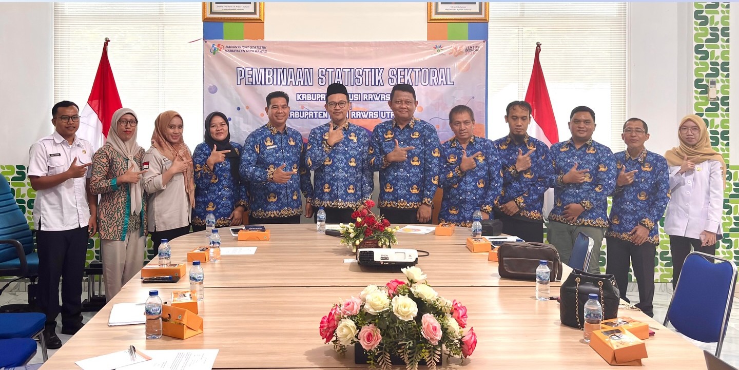 7 OPD Musi Rawas Utara Mengikuti Pembinaan Statistik Sektoral untuk Perkuat Data Pembangunan